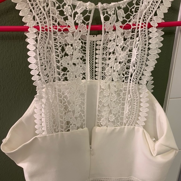 White Romper - Large NWT - DO+BE - Picture 4 of 5